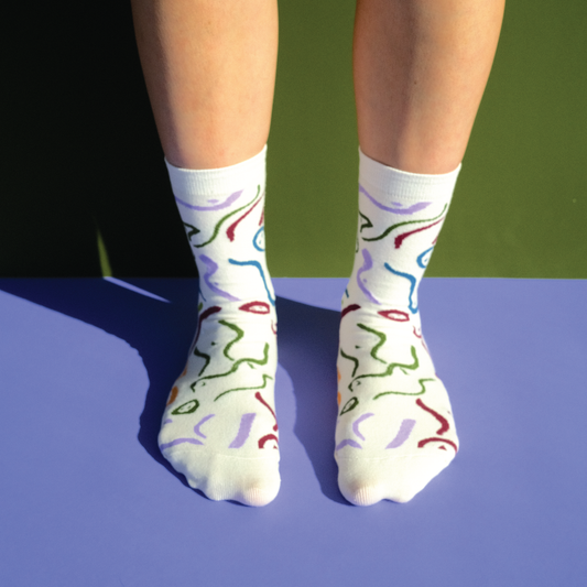 BOO Socks - Rainbow