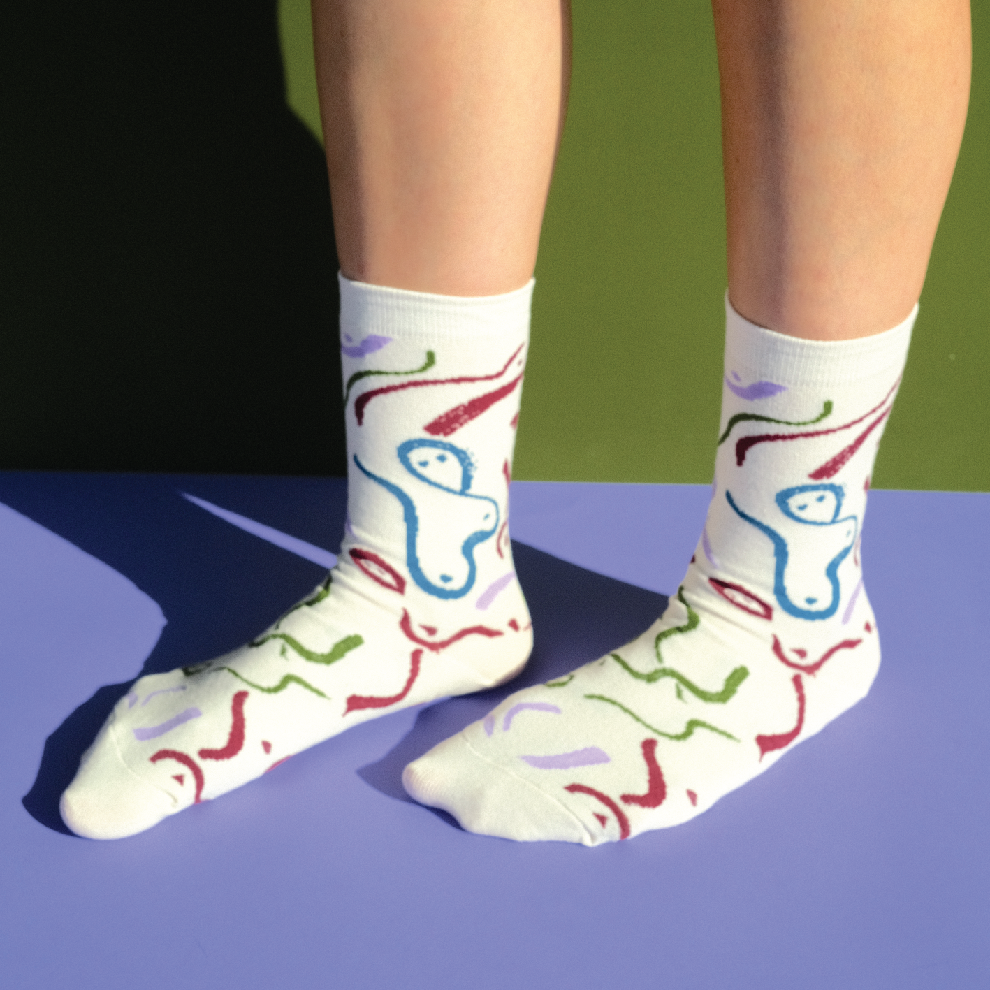 BOO Socks - Rainbow
