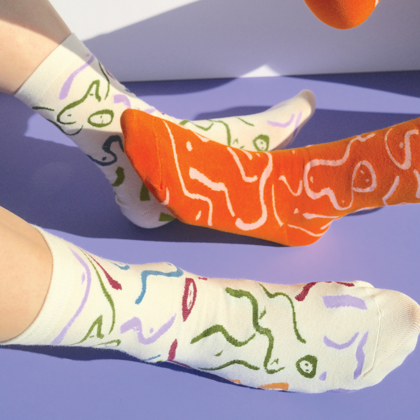 BOO Socks - Rainbow