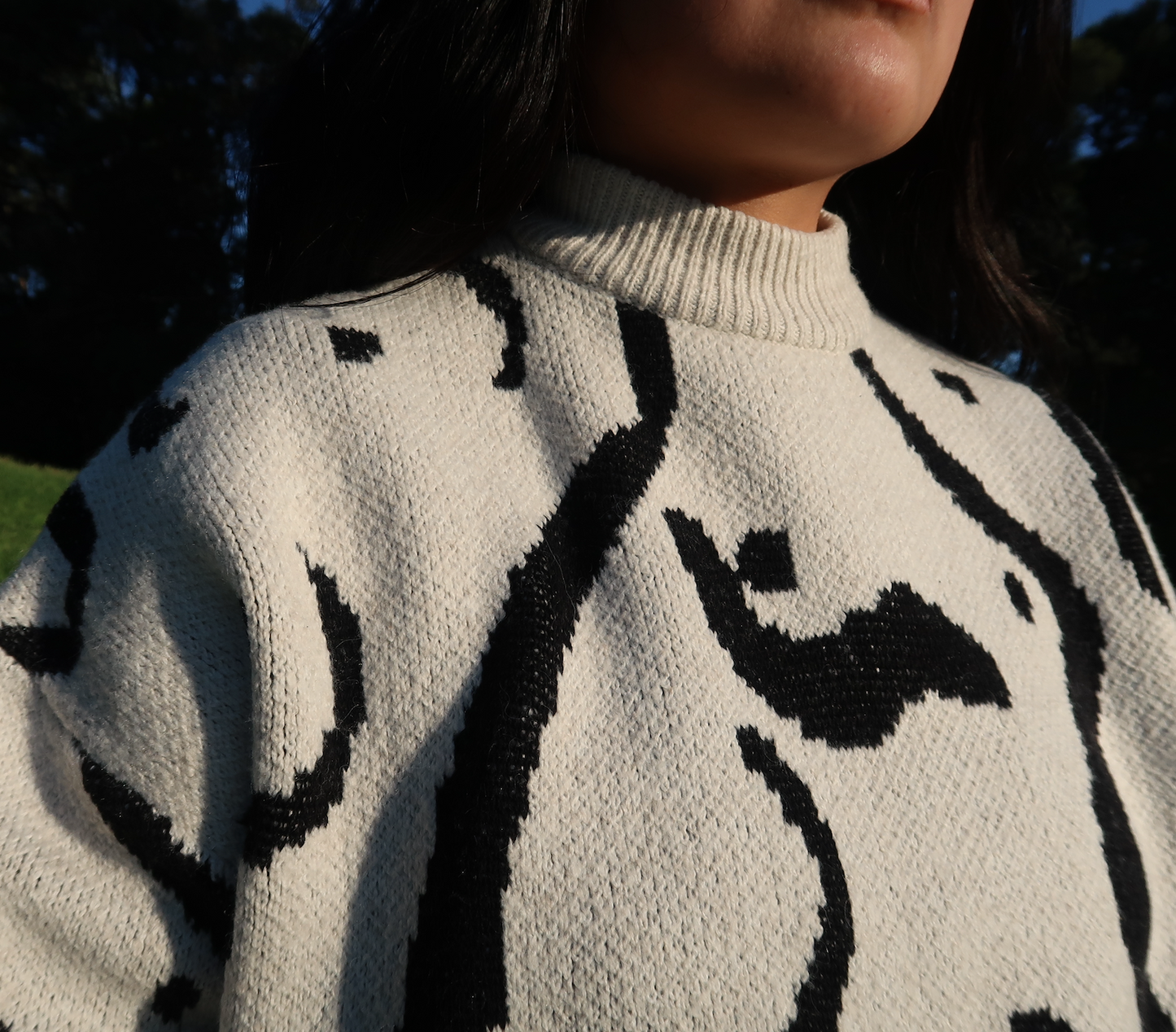 BOO Jumper - Licorice