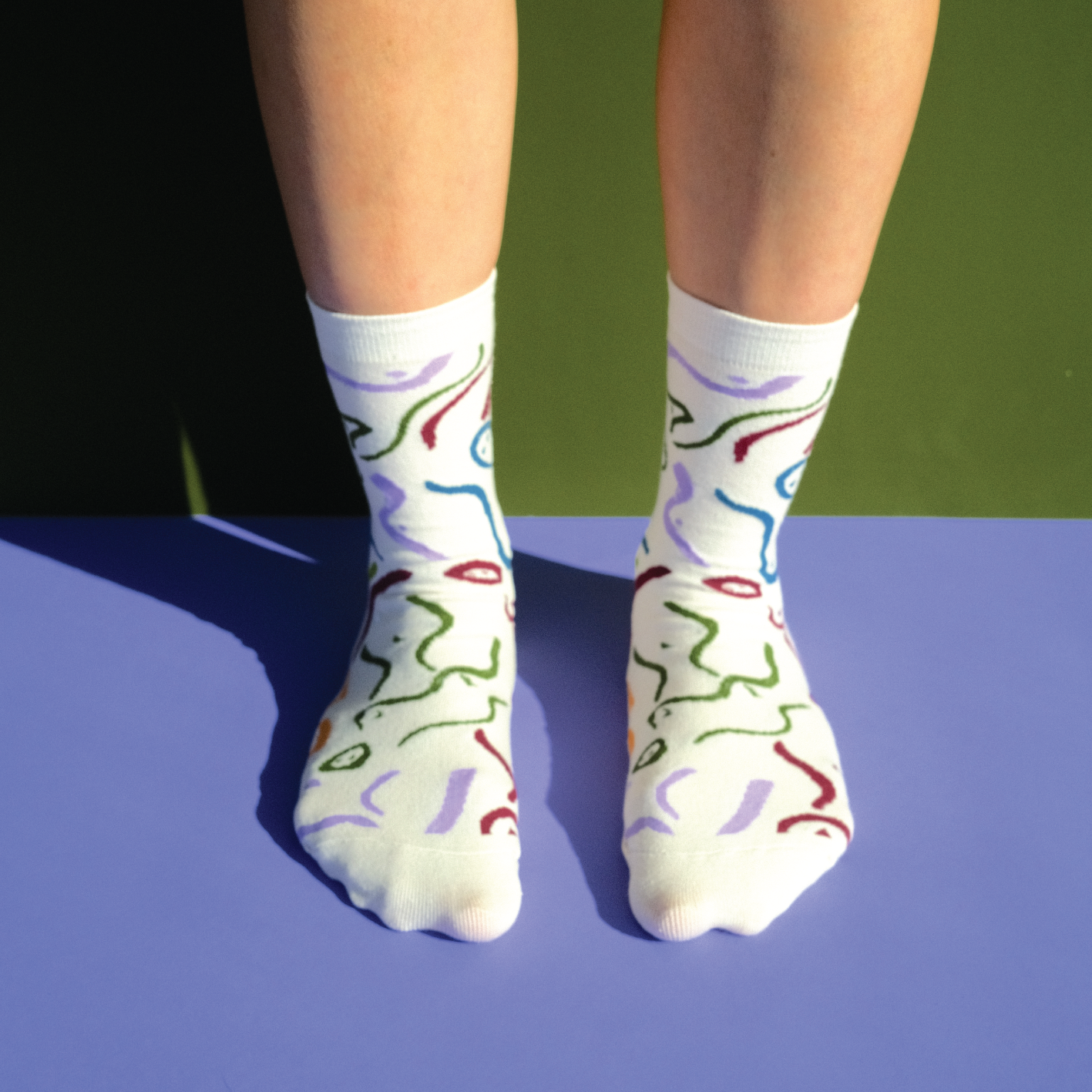 BOO Socks - Rainbow