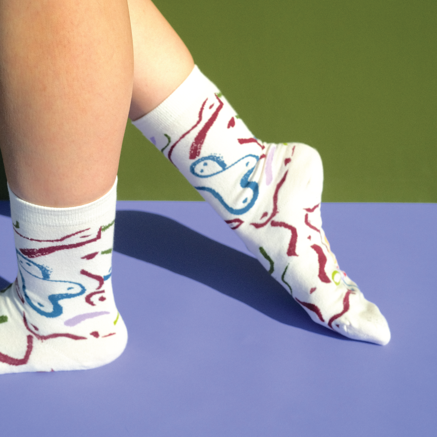 BOO Socks - Rainbow
